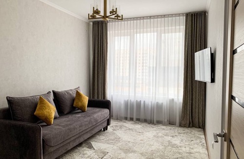 Nur-Sultan Apartment | Апартаменты с современным дизайном, с элементами нашей национальной культуры.n