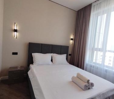 Almaty District Apartment | ЖК Sardar City стильная 2-комнатная апартаменты