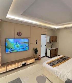 Ghirnatah Apartment | جلسة جانبية وسرير ماستر