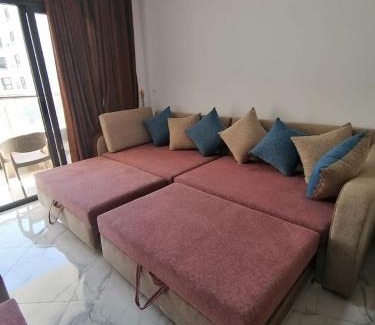 Port Said Apartment | شالية فندقي غرفة ورسيبشن وحمام ومطبخ مكيف بالكامل بورتو سعيد Porto Said