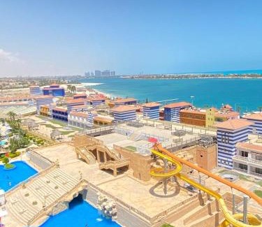 Marina El Alamein Ski Chalet | شاليه في بورتو مارينا الساحل الشمالي العلمين شاليه دور 9