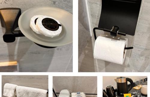 Al Kura Apartment | غرفة وجلسة خارجية بوصول ذاتي