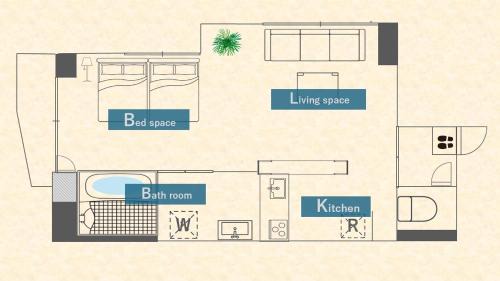 Maejima Apartment | ゆかるひ前島4F