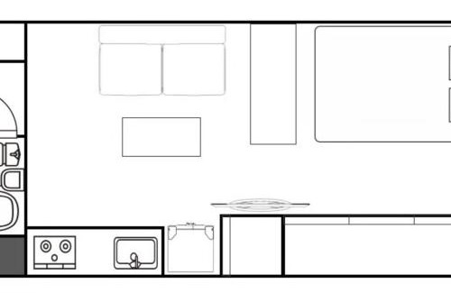 Naka Ward Apartment | クレストYs千代田7B