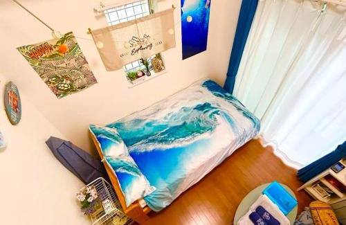 Katasekaigan Apartment | レベアス片瀬江ノ島WEST 片瀬江ノ島 鎌倉 ビーチまで2分 駅徒歩6分 無料Wifi
