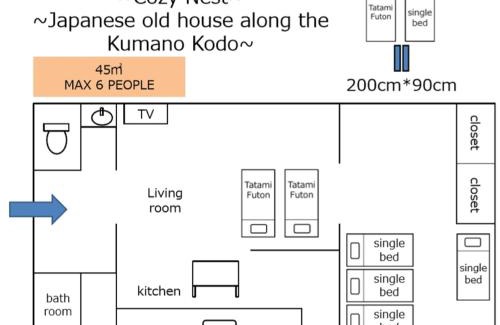 Nachikatsuura House | 一棟貸自炊可-CosyNest-世界遺産 熊野古道歩きの拠点-無料Wi-Fi-駐車場2台無料