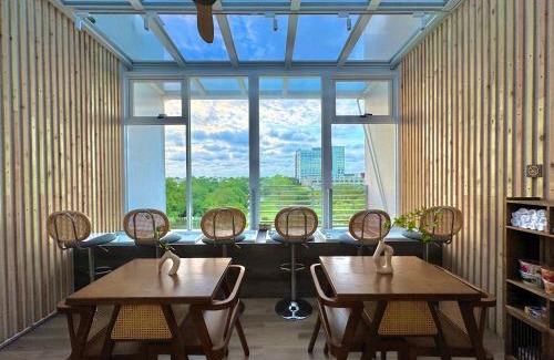 Anping House | 安平胡桃民宿-公園景觀泡腳池-免費停車-專屬電梯-烤肉租借