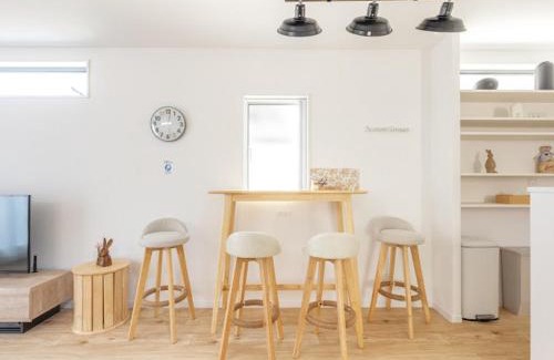 Higashiyotsugi Villa | 新建别墅Asakusa秋葉原銀座上野東京空港无印良品风格系浴室一个单独洗漱台两个智能马桶x2