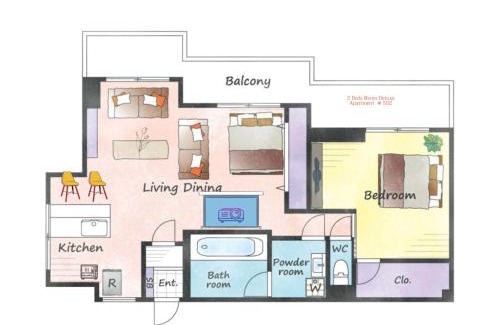 Shin-yashiki-cho Apartment | 貸切アパートメントSign Palace サインパレス