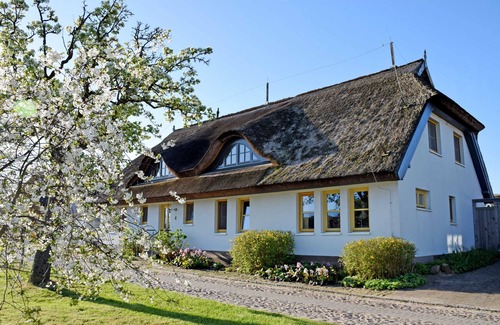 Lancken-Granitz Apartment | 02 Holiday apartment with garden terrace - Holiday apartments in the fishing village and under the