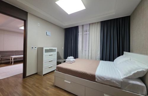 Almaty District Apartment | 1й эт Хайвилл 2х на 1-4 гостей