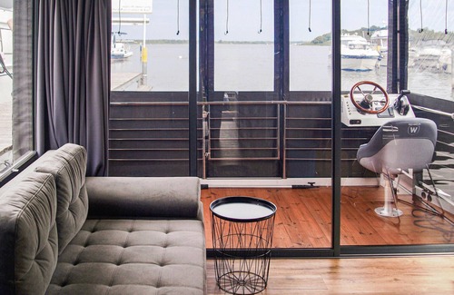 Brandenberg Boat Rental | 1 bedroom awesome ship in Brandenburg