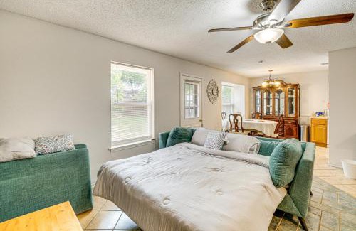 Denton House | 1 Mi to Denton Square Family Home with Fenced Yard!