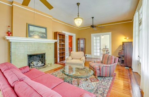 Meridian House | 1 Mi to Dtwn Meridian Historic Home with Porch!