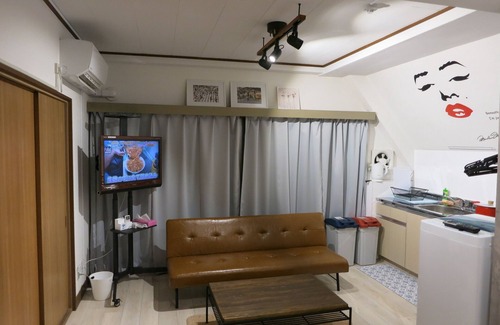 Adachi Apartment | 1 minute walk from Gotanno Station☆ Renovated 4th floor terrace One train to Asakusa and Akihabara