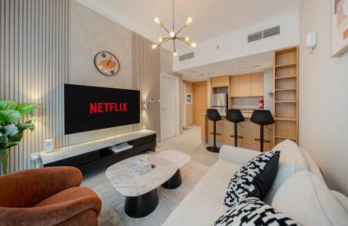Sharjah Apartment | 1Bedroom & Living room Apartment - The Sahara Suite