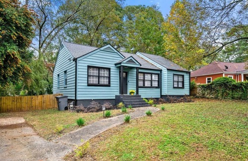 Hapeville House | 2 Bed/2 bath in Atl Home | 10 Mins from Airport