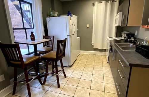 Charles Town Condo | 2 Bed Downtown Charles Town Condo w/Laundry Over Abolitionist Ale Works # 200