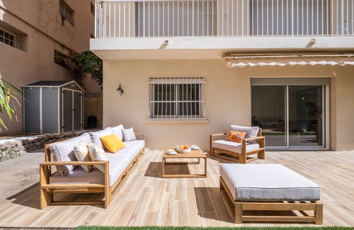 Cannes Apartment | 2-Bedroom Apartment with Garden