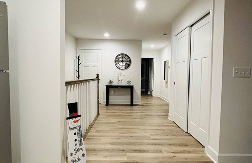 Ellicottville Apartment | 2 BR + Apartment-Walking distance to town, new build with balcony and fire table