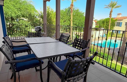 La Quinta Villa | 2 BR Desert Suite w/Kitchen, Balcony + Pool View