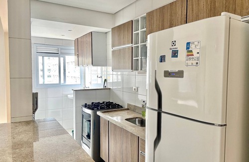 Jose Menino Apartment | 2 Min da Praia - 2Q - Vaga de Garagem