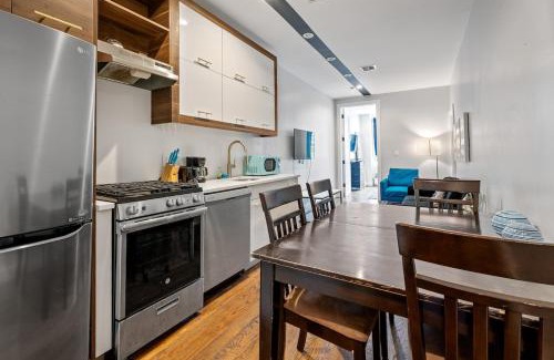 Jersey City Apartment | 2 Queen Beds, TV's in Bedroom, Path to Manhattan