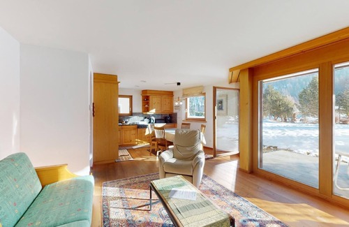 Celerina-Schlarigna Apartment | 2-room apartment on the ground floor, with about 60 m2.