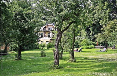 Ponitz am See Apartment | 2-room apartment no. 8, 45m², attic, south - Waldhaus Gronenberg