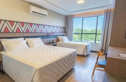 Foz do Iguacu Hotel | 2 Superior Triple Double – Cheerful Stay for 6 Guests with Double + Single Beds