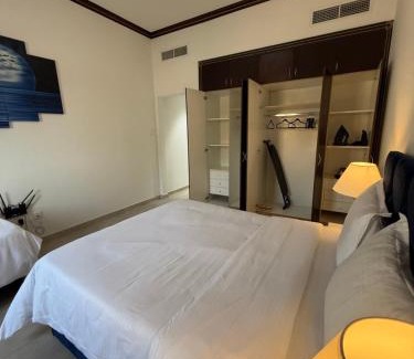 Al Muraqqabat Apartment | 2016 Queen Room in hotel apartments with private and attached bathroom Close to Union Metro Station with Paid Parking