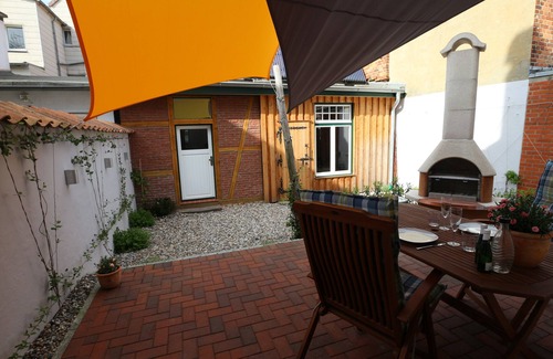 Schutzenplatz House | 2017 ecologically renovated, high quality furnished cottage with yard.