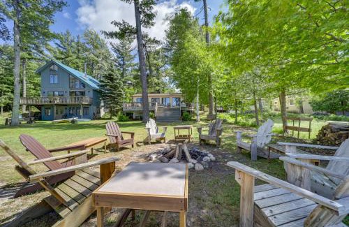 Rapid City House | 21 Mi to Slopes! Torch Lake Home with Private Beach