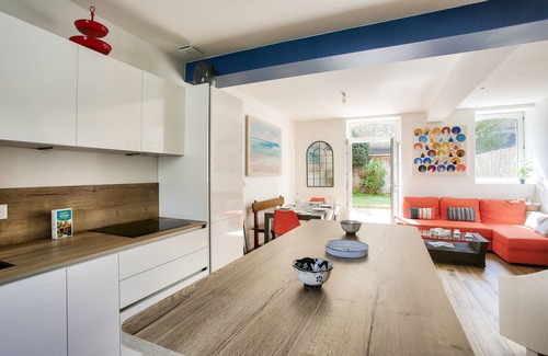 Dinard Ski Chalet | 250 m to Prieuré beach – garden – house for 6