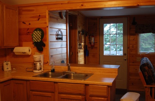Nevis Cabin | 2BR Cabin Nestled in Towering Pines on a quiet lake. Pets accepted!