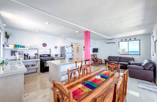 Colonia Meteorologico Condo | 2BR Ocean View w/Shared Rooftop Pool