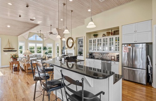 Emerald Isle House | 2nd Row Oceanview home with private pool,hot tub, and elevator