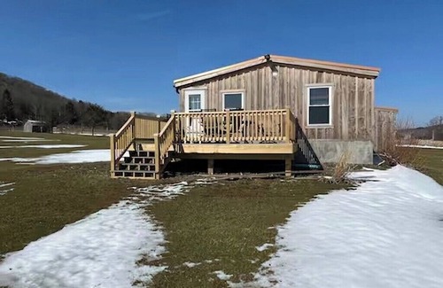 Scott Cabin | 3-bedroom lodge in Homer close to sports fields, orchards, and ski resorts