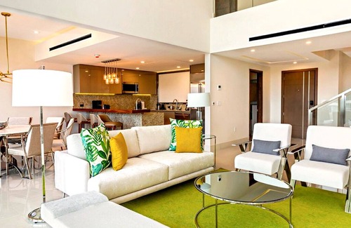 Playa Mujeres Resort | 3 Bedroom Penthouse Loft on Beautiful 5 Diamond Resort