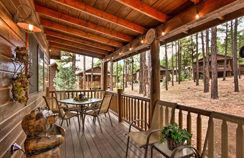 Show Low House | 3 Mi to Fool Hollow Lake Romantic Show Low Cabin