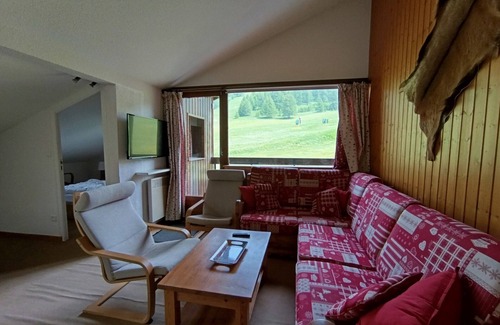 Montgenevre Apartment | 3 rooms + mountain area, ski-in/ski-out, 8 people, pets allowed