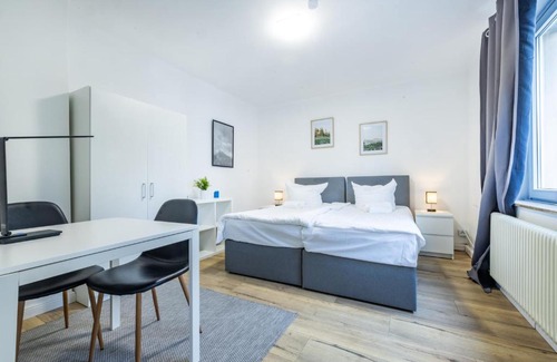 Bielefeld Apartment | 3-Zi - 6 Personen - Zentral-Bielefeld - kostenloser Parkplatz