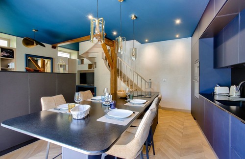 Dinard Ski Chalet | 300 m from the beach, terrace, superb house for 4