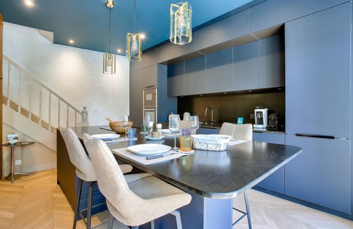 Dinard Ski Chalet | 300 m from the beach, terrace, superb house for 4