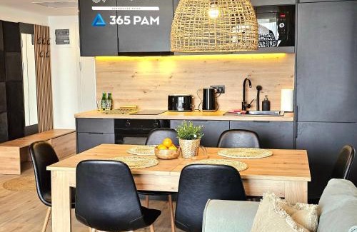 Sarbinowo Apartment | 365PAM - Apartament Nefryt 6-osobowy - BASEN ZEWNĘTRZNY, PARKING W CENIE