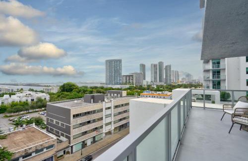 Northeast Miami Apartment | 3900-717AS DESIGN DISTRICT, CONDO 2 BEDROOMS & 2 BATHROOMS & BAY