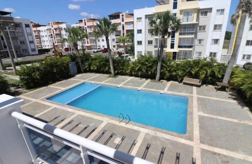 Punal Apartment | 3BD condo with pool near Santiago airport, fully equipped, fast Wi-Fi, cable TV