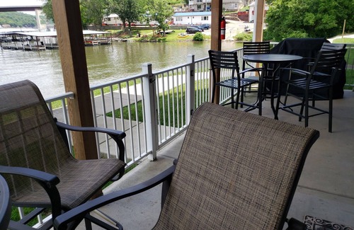 Camdenton Condo | 3br, 2Ba condo - Walk-out to the lake! Easy access to highway, but on the water