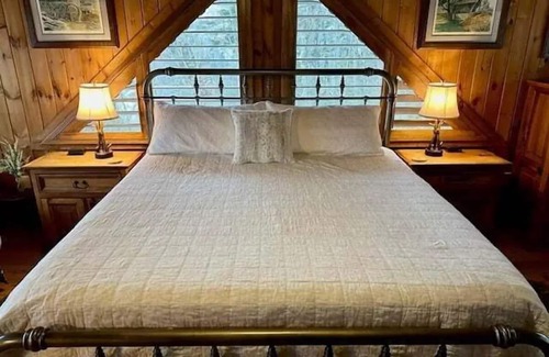 Bouvet Island Hotel | 3BR Cabin on 6 Acres, VIEWS, Hot Tub + Fire Pit, Game Room - Rustler's Ridge