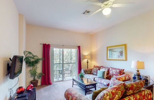 Bahama Bay Condo | 3rd floor condo w/ basketball court, pools, tennis court, gym, near theme parks